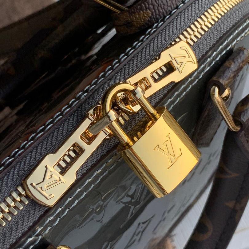 LV M90584 Louis Vuitton Alma BB Monogram Bag M90583 Silver