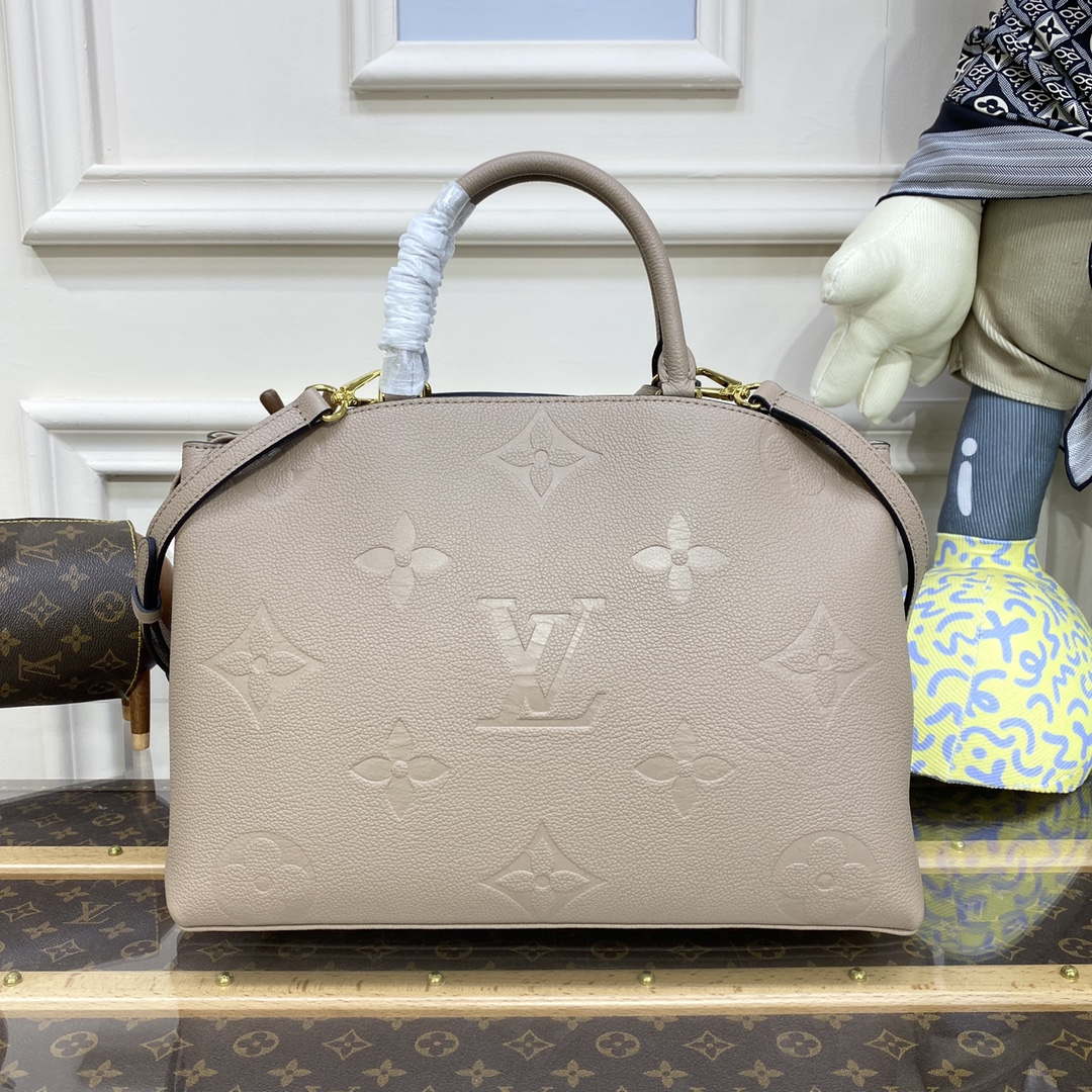 Louis Vuitton LV M45833 Grand Palais Monogram empreinte Tourterelle Gray