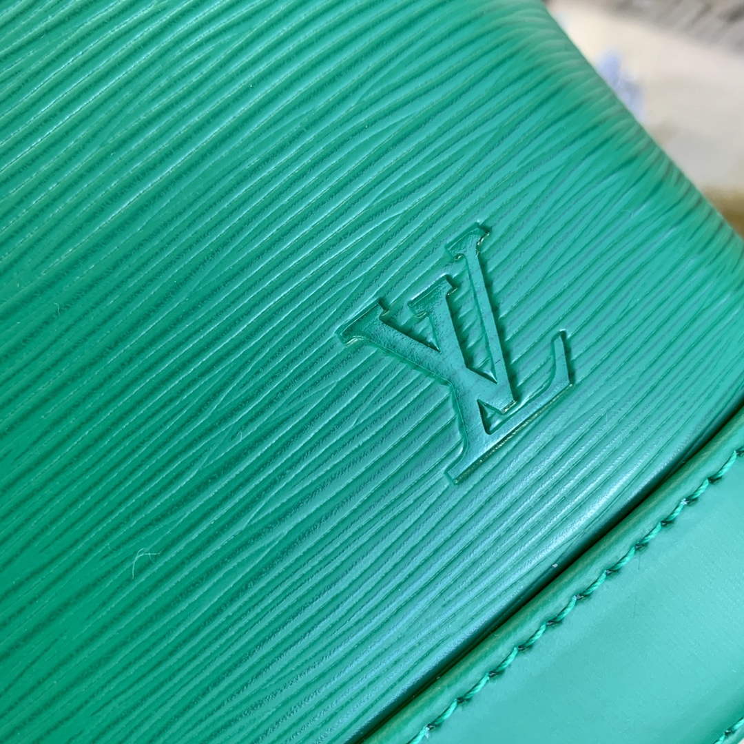LV M59357 Louis Vuitton Alma BB Bag Serpentine Green