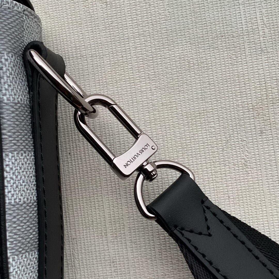 LV N50013 Louis Vuitton Studio Messenger Damier Graphite Gray N50026 Bag