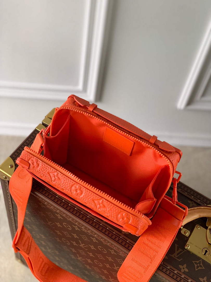 LV M20956 Louis Vuitton Handle Soft Trunk Bag Orange