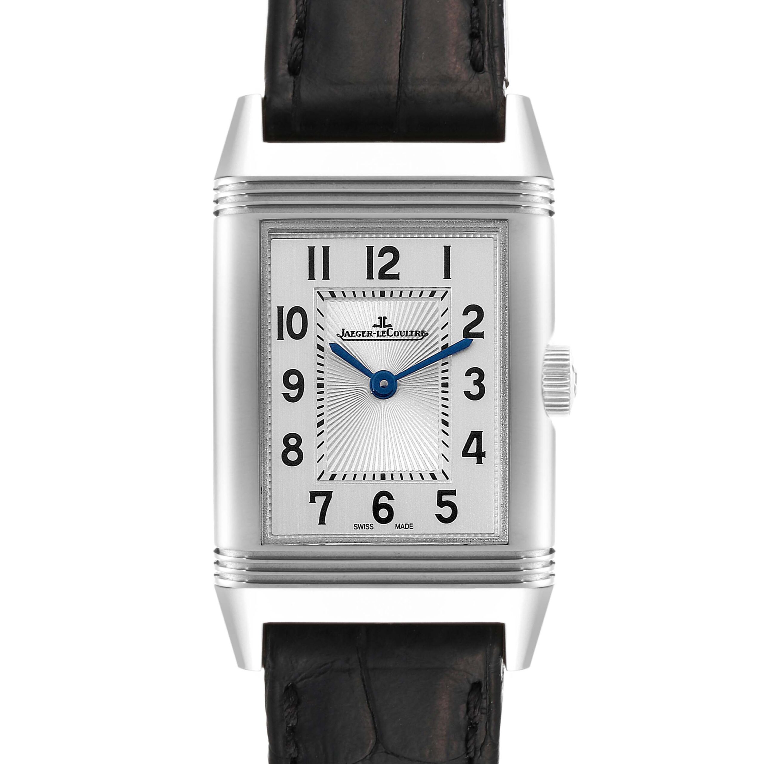 Jaeger LeCoultre Reverso Classic Steel Ladies Watch 221.8.86 Q2608440 Papers