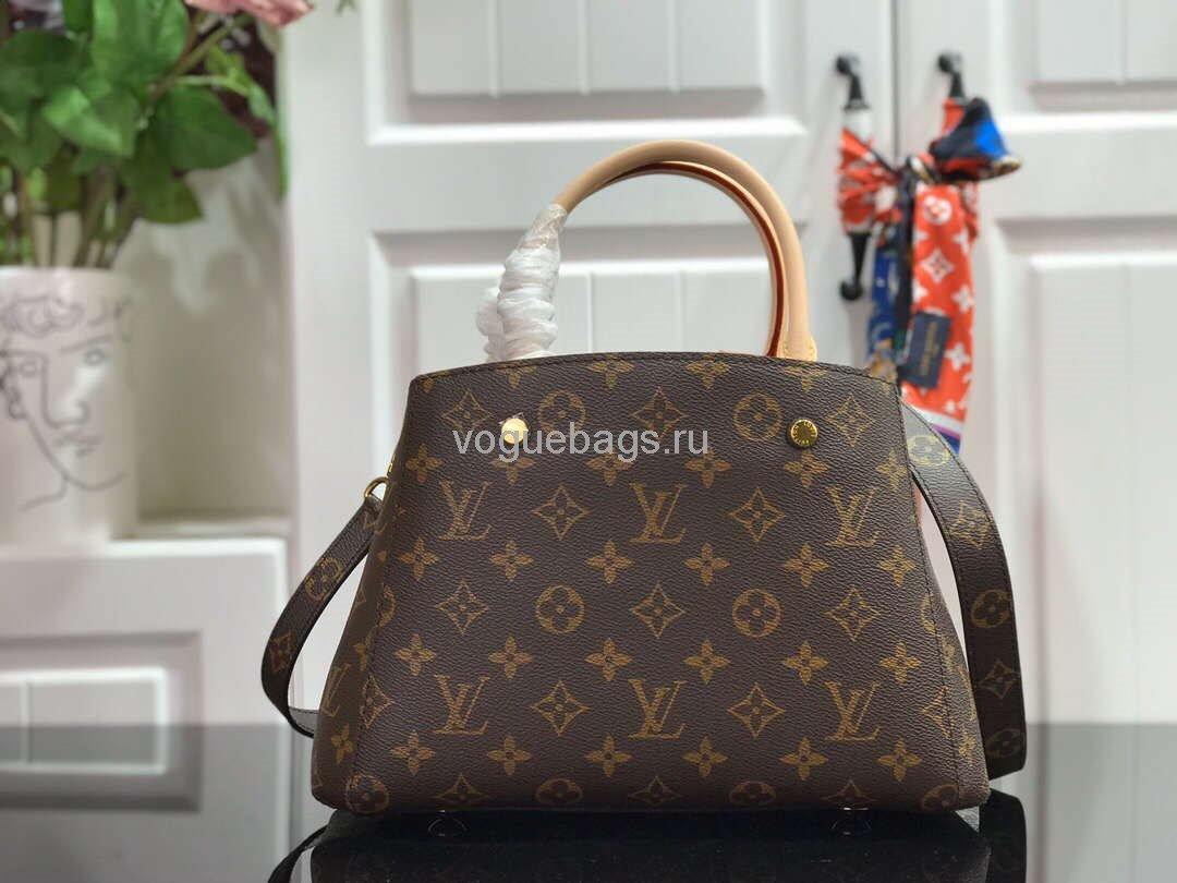 LV M41055 Louis Vuitton Montaigne BB Tote Bag Monogram
