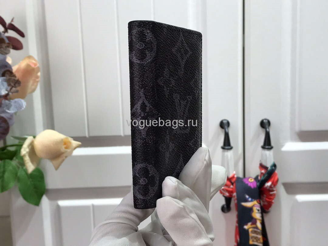 LV M90454 Louis Vuitton Pocket Organizer Monogram Black