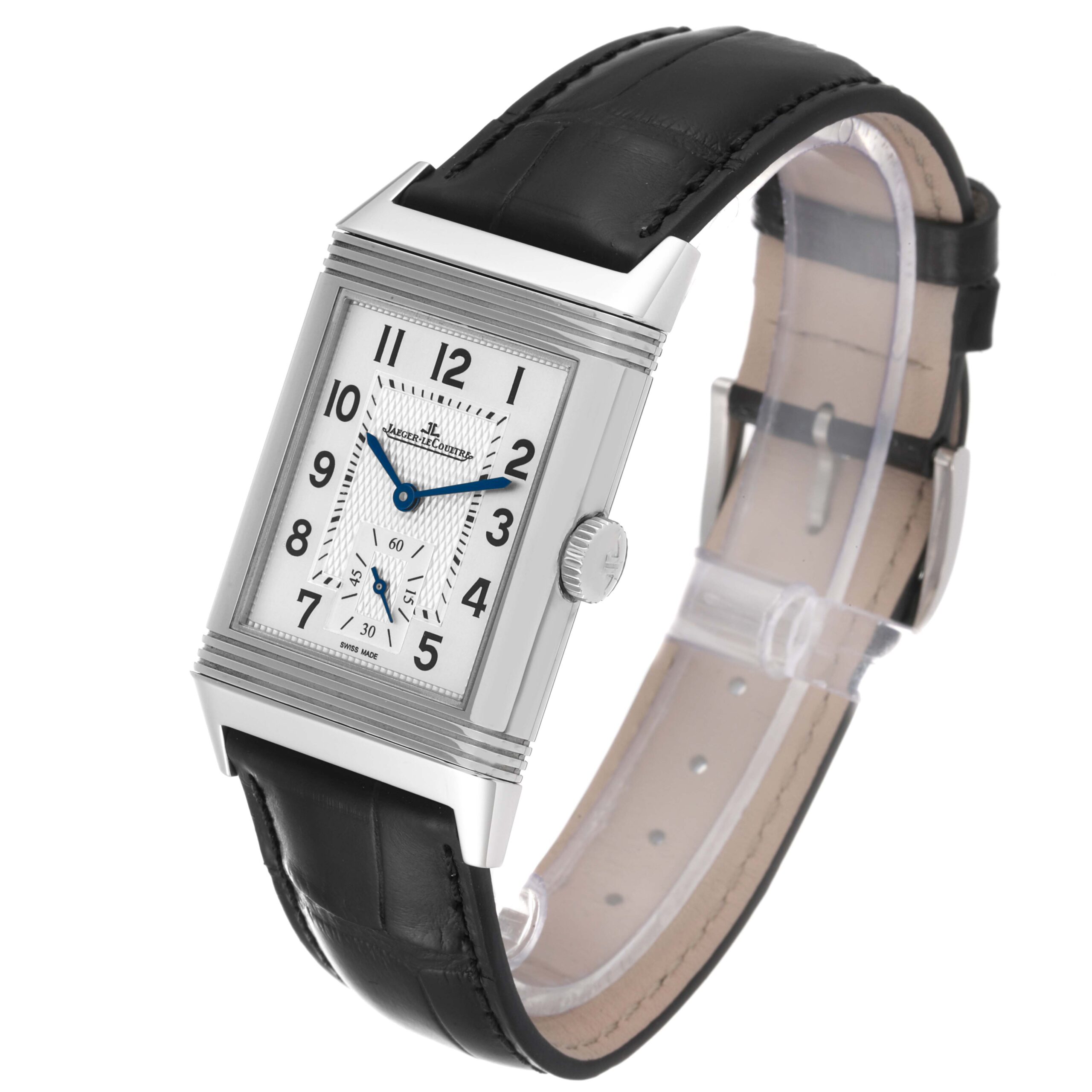 Jaeger LeCoultre Reverso Classic Steel Mens Watch 214.8.62 Q3858520