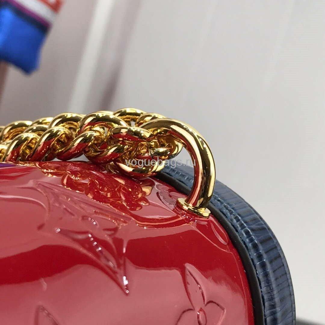 Louis Vuitton M90517 LV Wynwood Monogram Vernis Bag M90566 Red