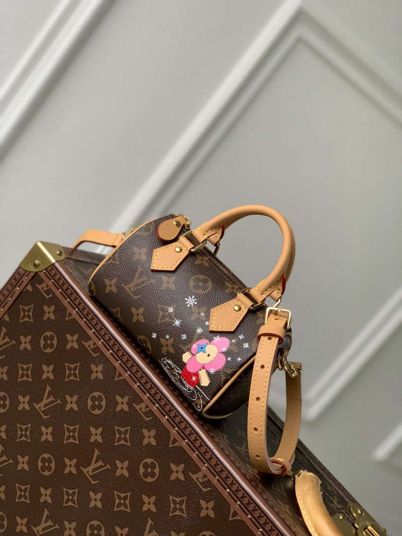 LV M82624 Louis Vuitton Nano Speedy Bag Pink