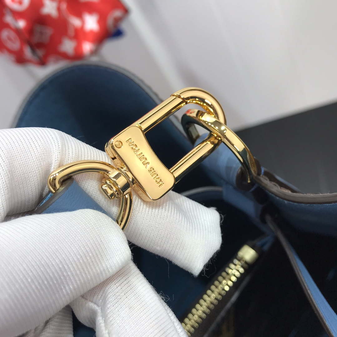 LV M44021 Louis Vuitton NONO MM Bag Monogram Blue