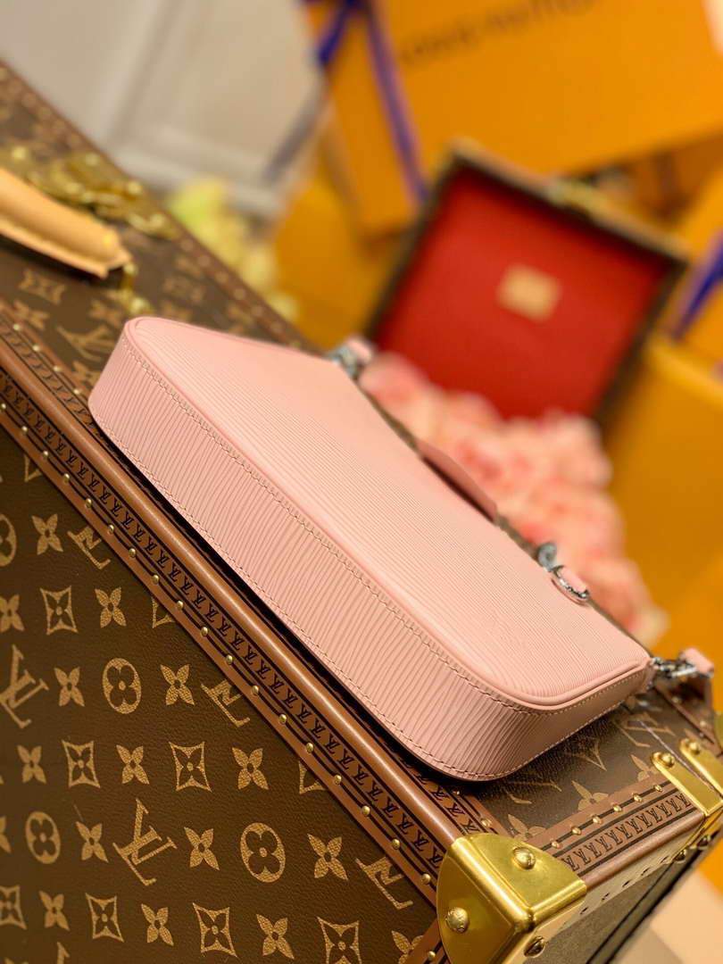 LV M80483 Louis Vuitton Easy Pouch On Strap M80480 Bag Pink