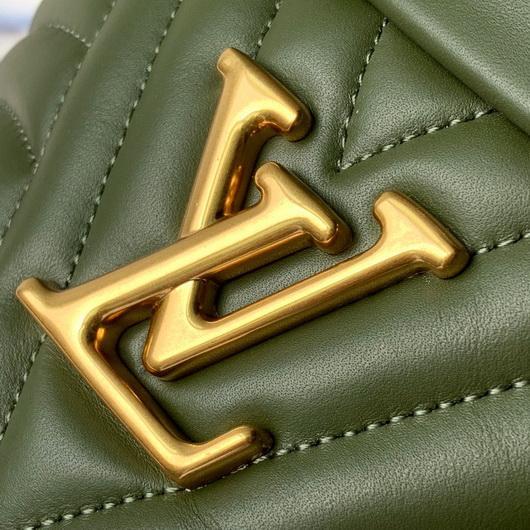 LV M53861 Louis Vuitton New Wave Leather Bumbag M55528 Green