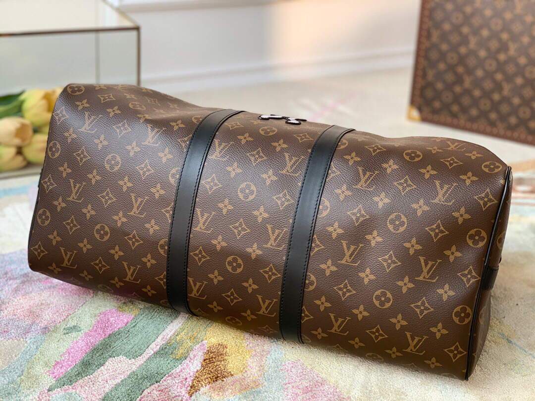 LV M45616 Louis Vuitton Keepall Bandouliere 50 Monogram