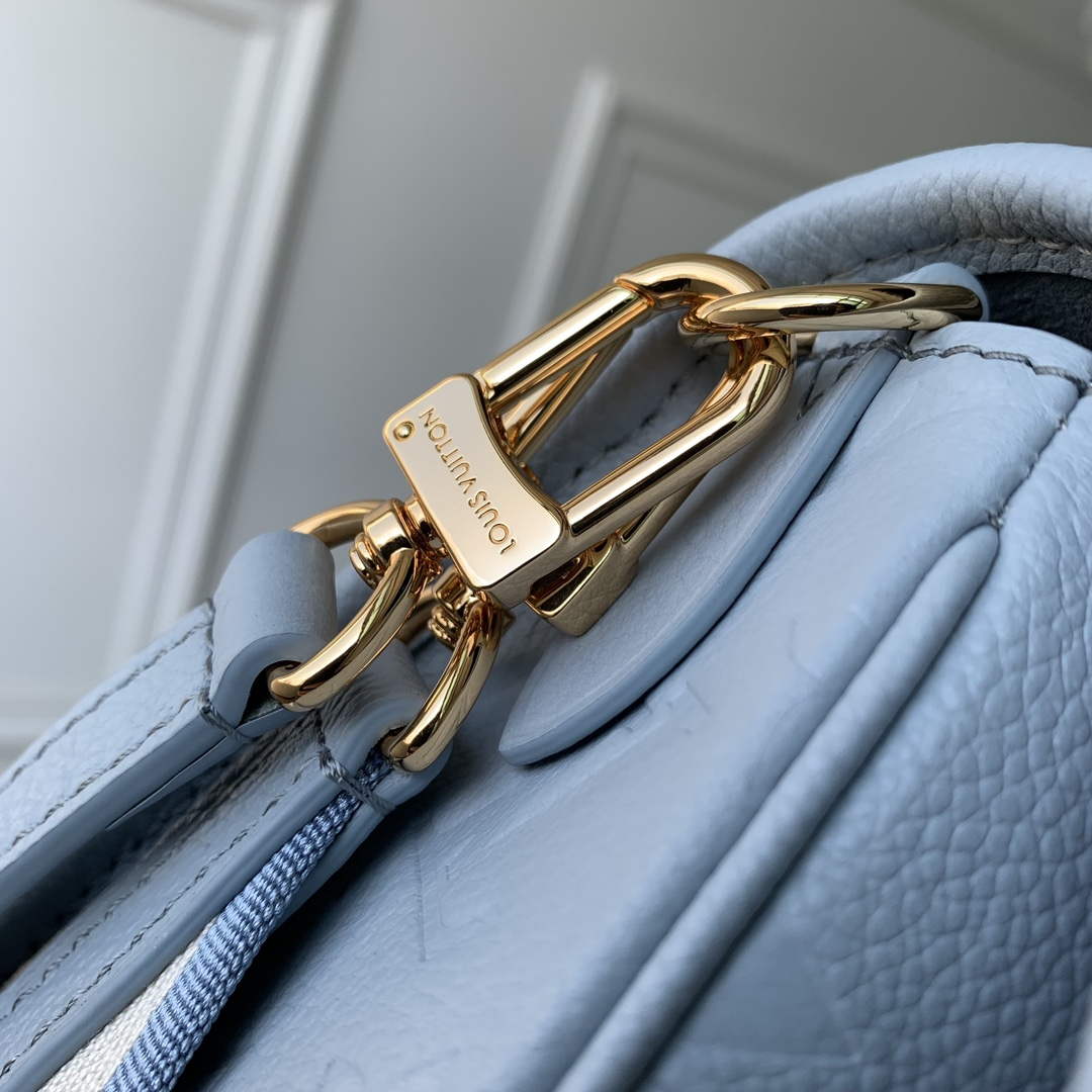 LV M46846 Louis Vuitton Diane Satchel Bag Blue Hour