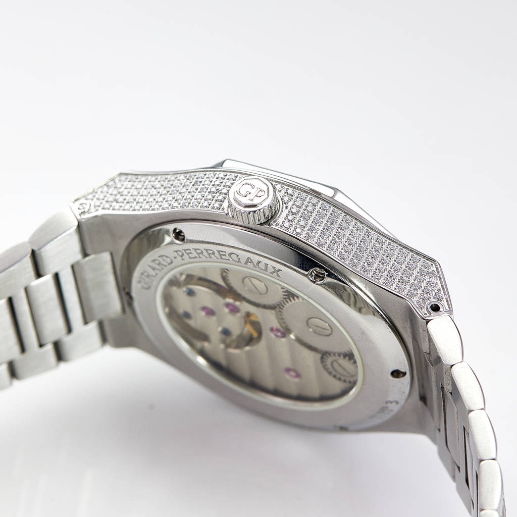 Girard-Perregaux Zhi. Perregaux GP Laureato Chronograph Laurel Tourbillon watch!