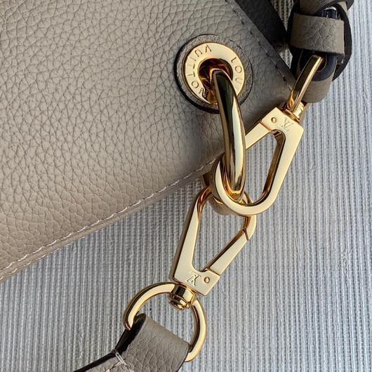 LV M45523 Louis Vuitton Maida Hobo Tote Bag Tourterelle Gray