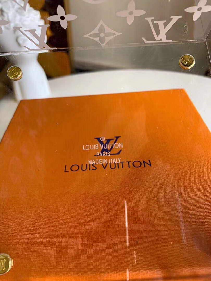 LV GI0481 Louis Vuitton Plexiglass Jewelry Cube Scott Box