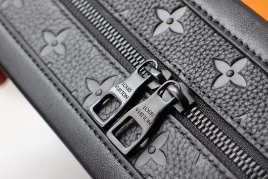 LV M44478 Louis Vuitton Soft Trunk Monogram Black M44730 Bag