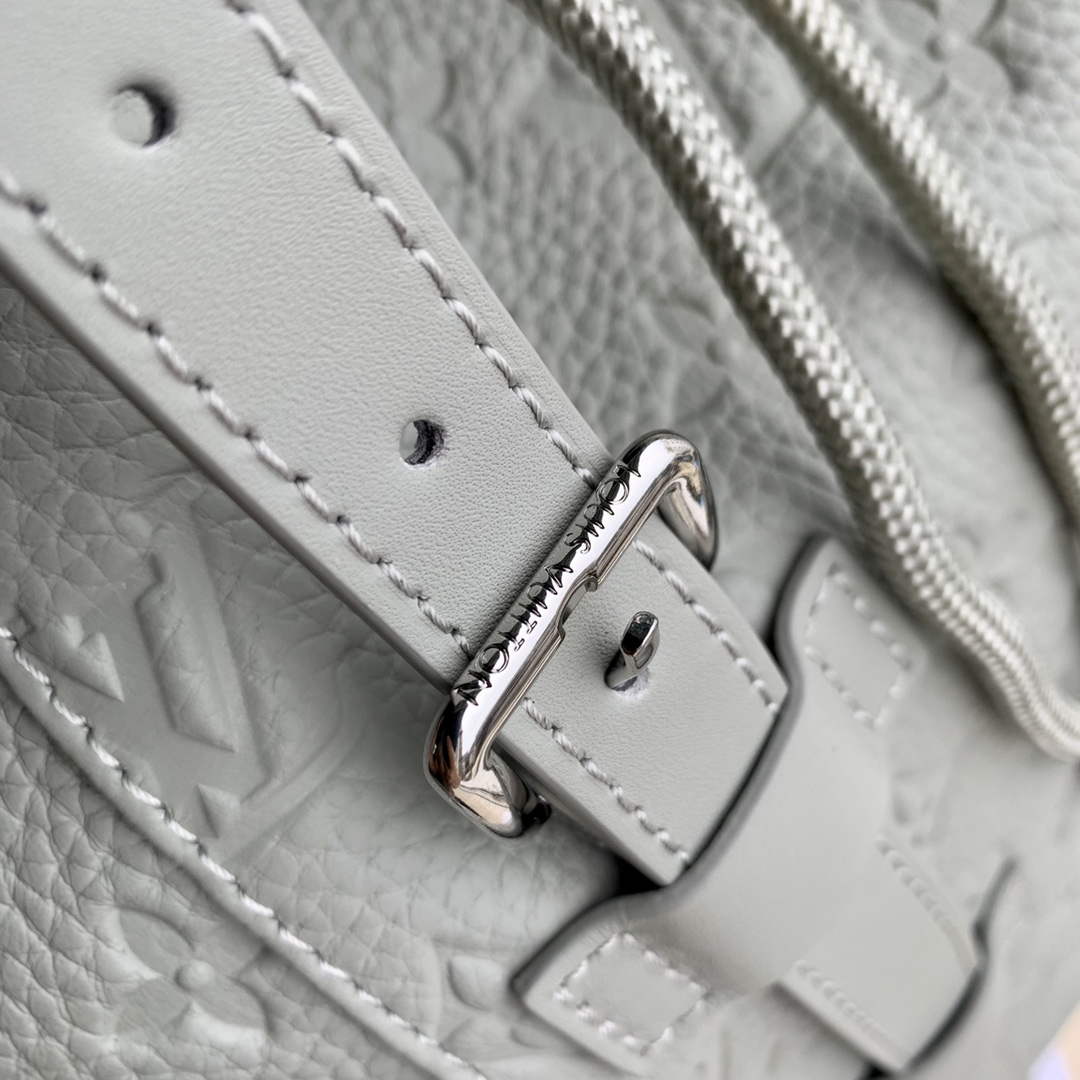 LV M23146 Louis Vuitton Christopher PM Backpack Mineral Gray