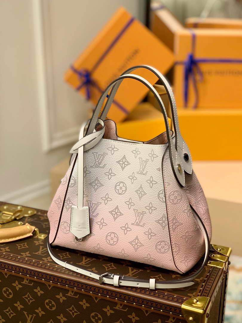 LV M57858 Louis Vuitton Hina PM Bag Gradient Pink