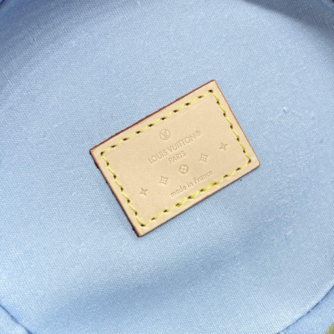 LV M24099 Louis Vuitton Astor Monogram Vernis Bag Blue