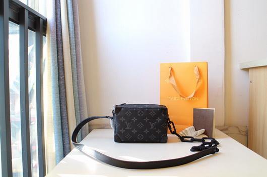 LV M44735 Louis Vuitton Mini Soft Trunk Monogram Eclipse M44480 Bag