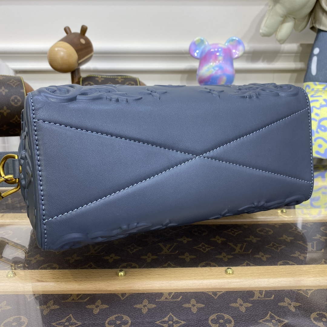 LV M21835 Louis Vuitton City Keepall Bag Dark Shadow Grey