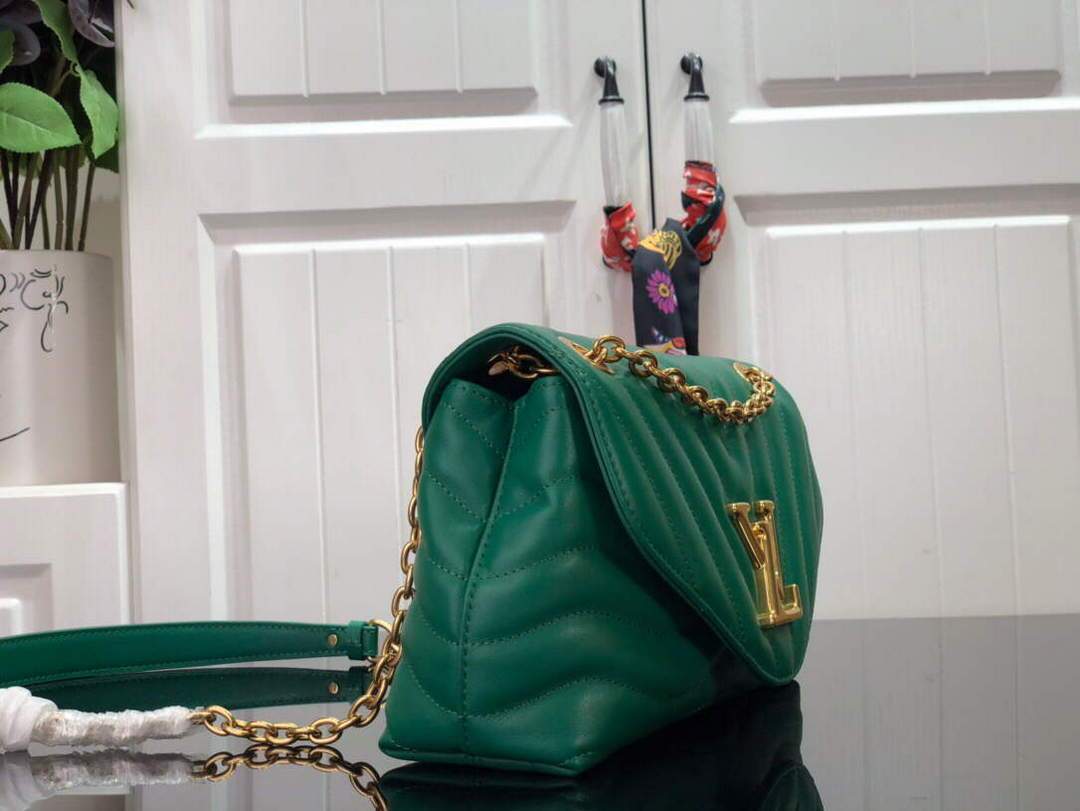 LV M58664 Louis Vuitton New Wave Chain Bag Emerald Green M58552 M58549 M58553 M58550