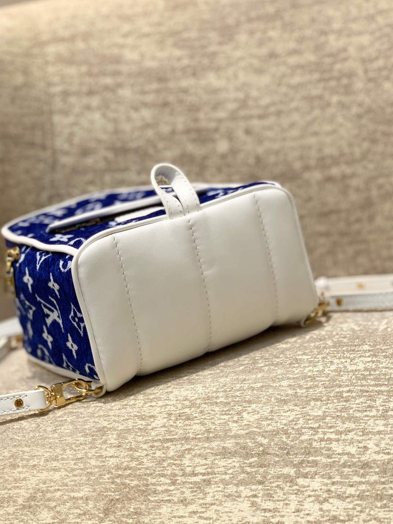 LV M46207 Louis Vuitton palm springs mini Bag Blue