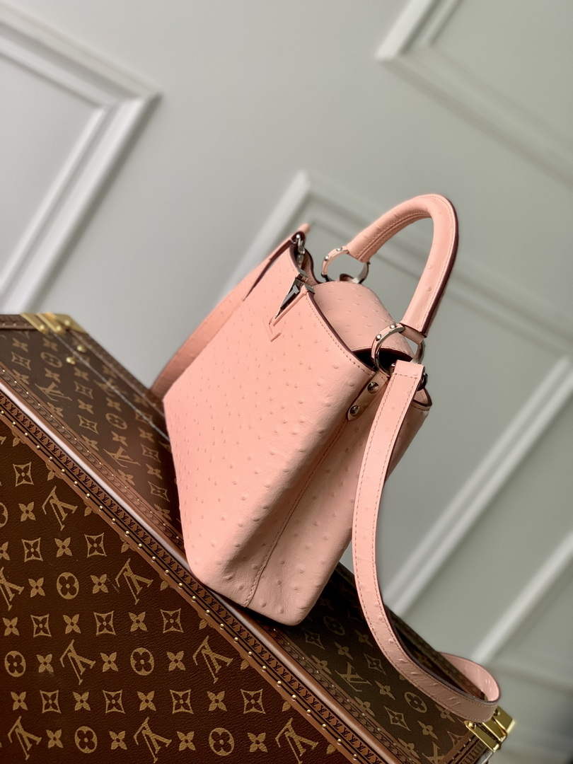 LV N81523 Louis Vuitton Capucines BB Handbag Pink