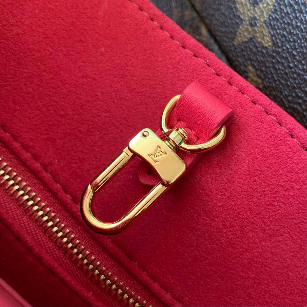 LV M45660 Louis Vuitton Onthego Pm Tote M45653 Bag Red