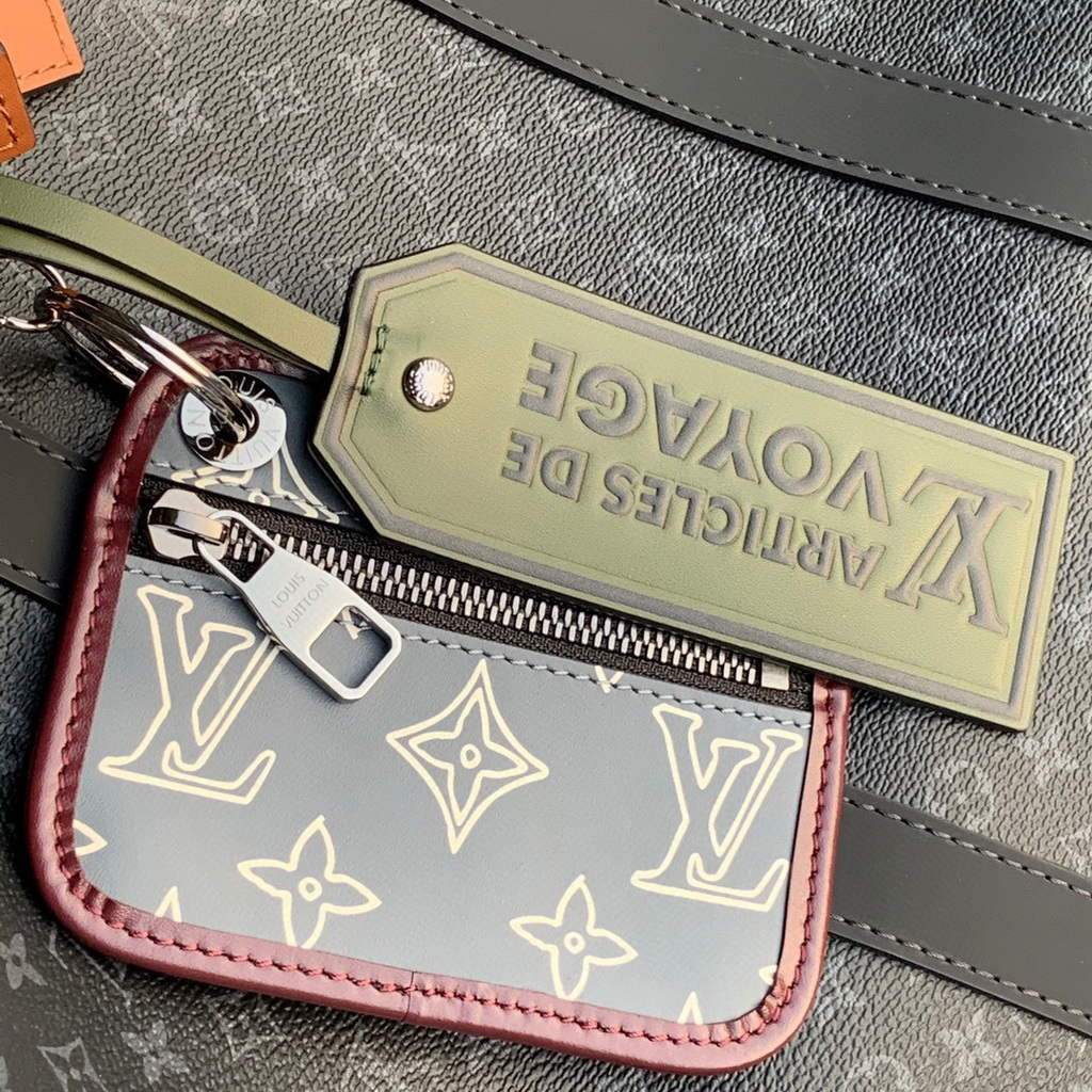 LV M56856 Louis Vuitton M56855 Keepall Bandouliere 50 Monogram M41416 Eclipse coated