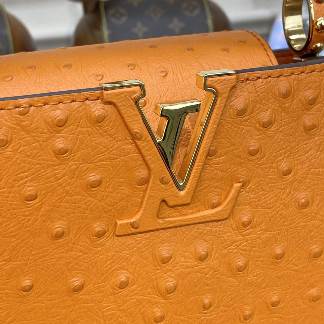 LV N81523 Louis Vuitton Capucines Mini Handbag Orange