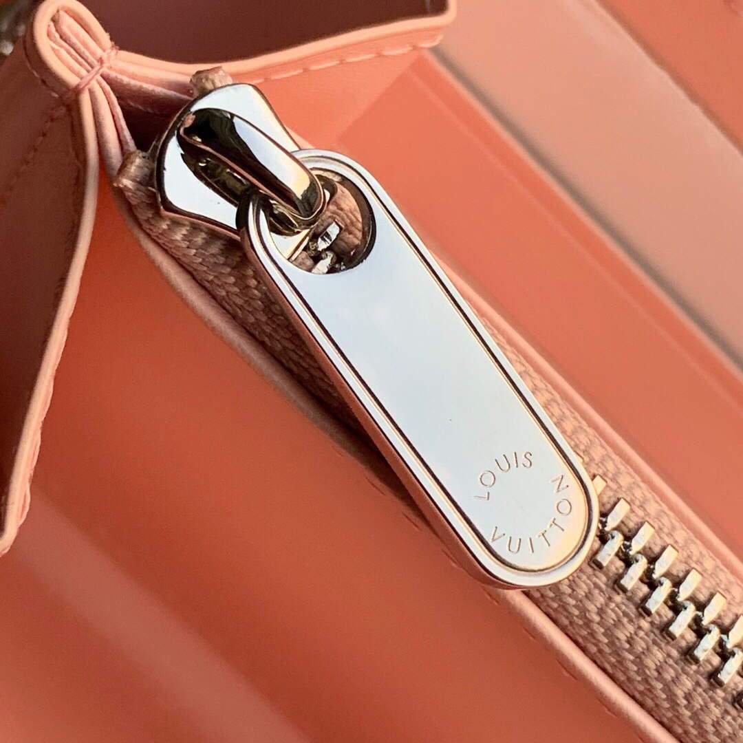 LV M80490 Louis Vuitton Zippy Wallet Gradient Pink