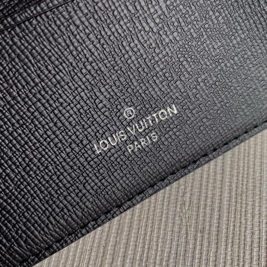 LV M69538 Louis Vuitton Multiple Wallet Epi Black