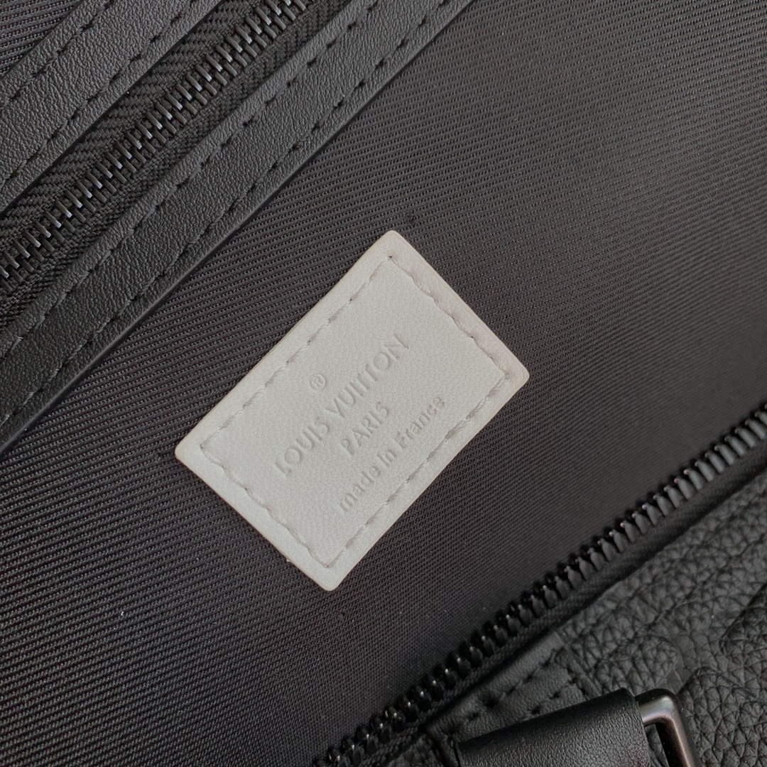 LV M21382 Louis Vuitton Keepall Bandouliere 50 Bag Black