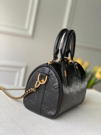 LV M57111 Louis Vuitton Speedy BB Monogram Black