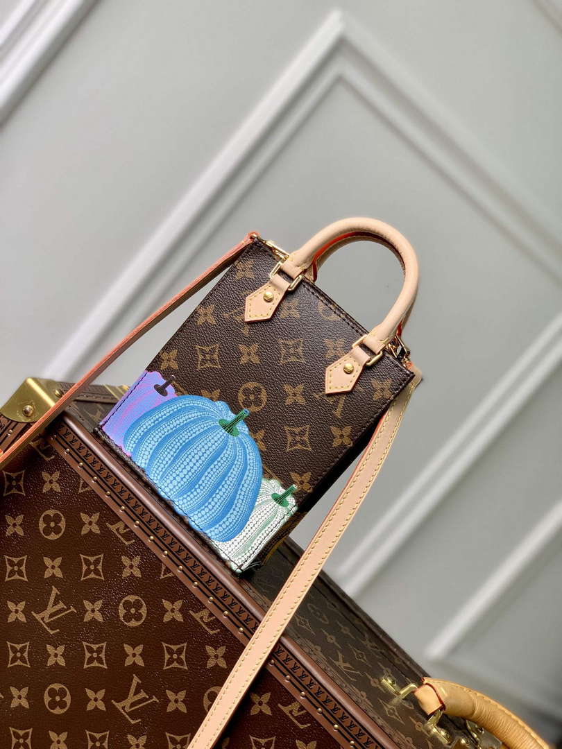 LV M82112 Louis Vuitton LV x YK Petit Sac Plat Bag