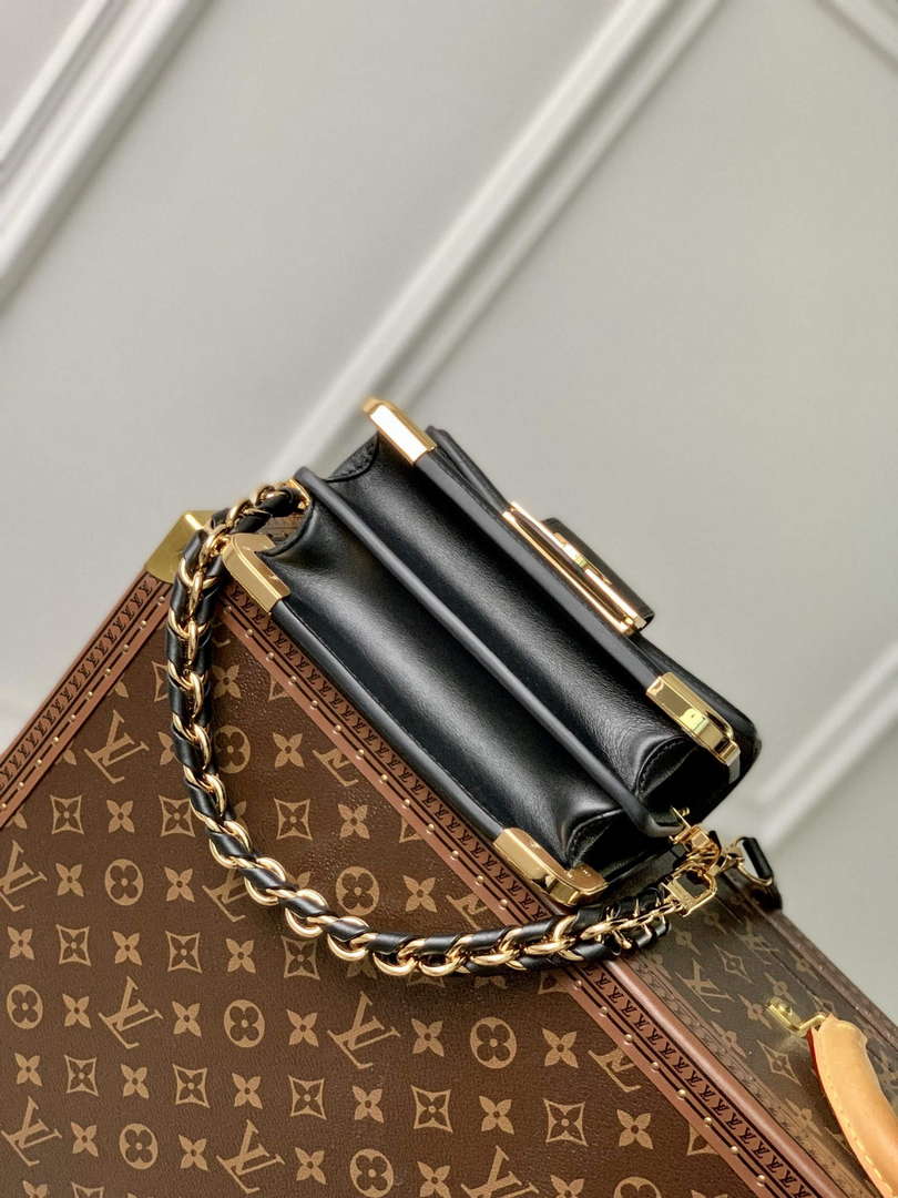 LV M22597 Louis Vuitton Dauphine Mini Bag Black