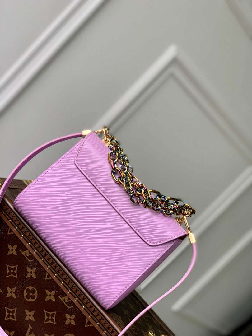 LV M22098 Louis Vuitton Twist PM Epi Leather Lilas Provence Violet