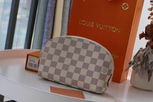 LV N60024 Louis Vuitton M47515 Cosmetic Pouch PM Damier Azur