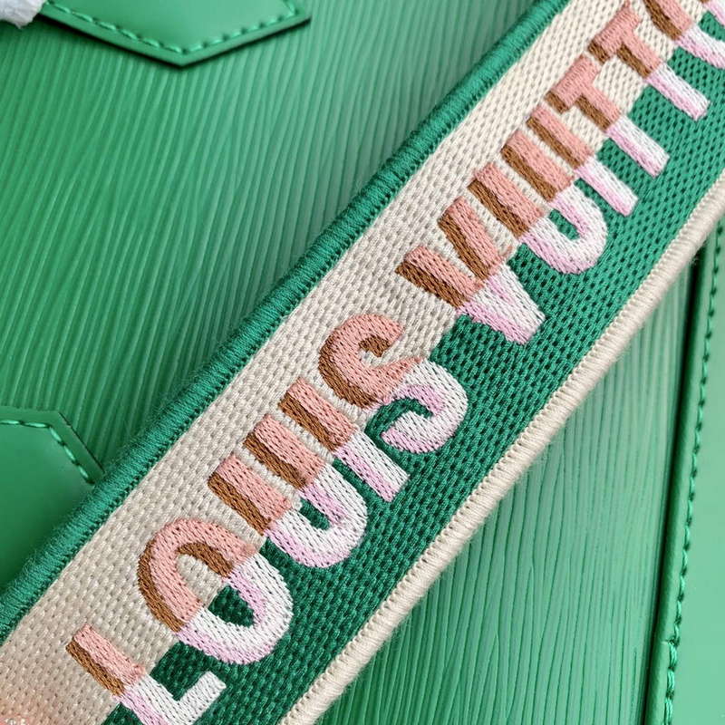 LV M59357 Louis Vuitton Alma BB Bag Serpentine Green