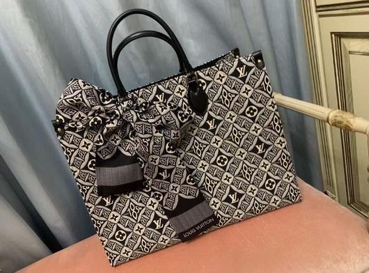 LV M57207 Louis Vuitton M57185 Since 1854 Onthego Gm Monogram Jacquard Gray