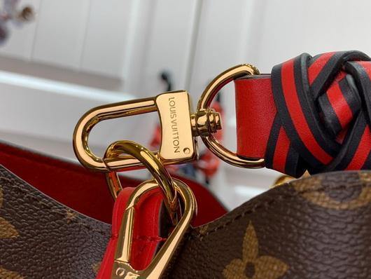 LV M44021 Louis Vuitton M44022 NONO Shoulder Bag Red