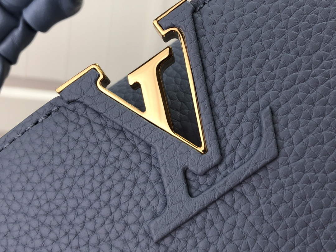 LV M58586 Louis Vuitton Capucines Mini BB Handbag Blue