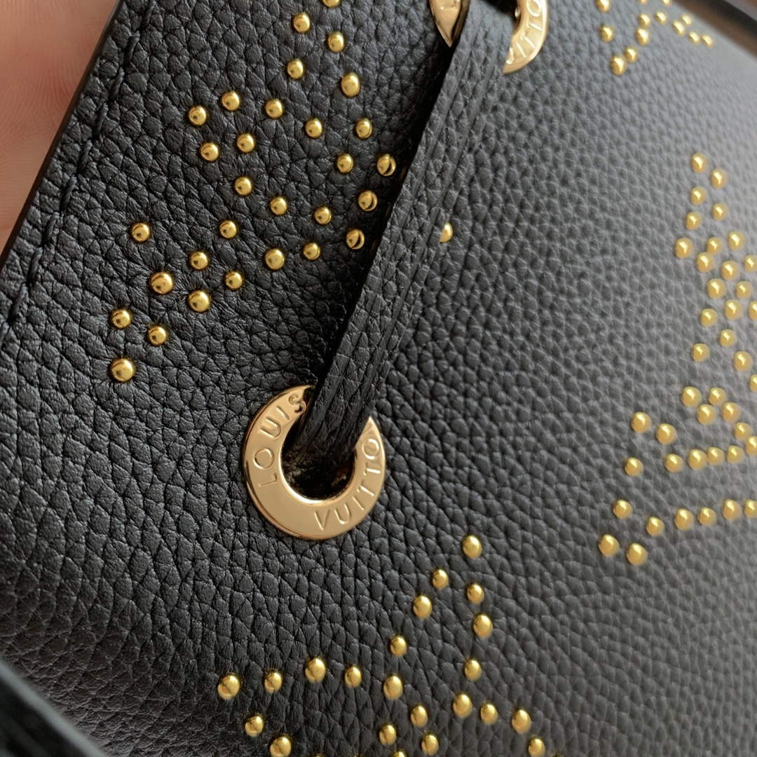 LV M46734 Louis Vuitton N��ono�� BB Bucket Bag Black