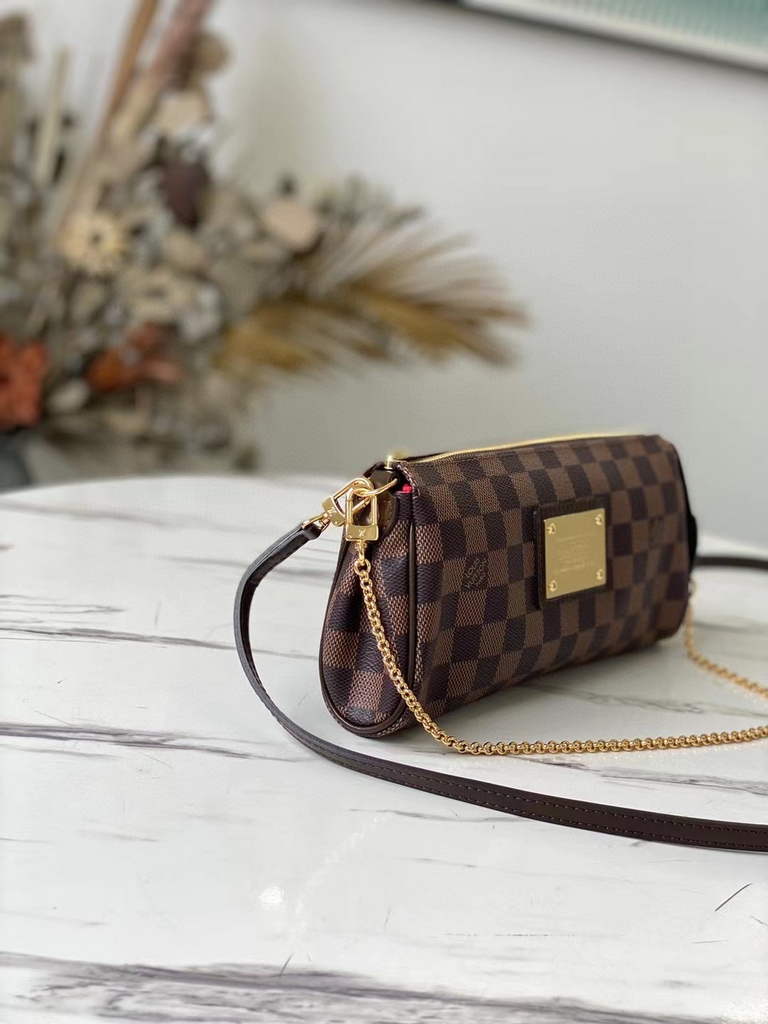 LV N55213 Louis Vuitton M95567 EVA Shoulder Bag N55214 Damier Ebene Canvas