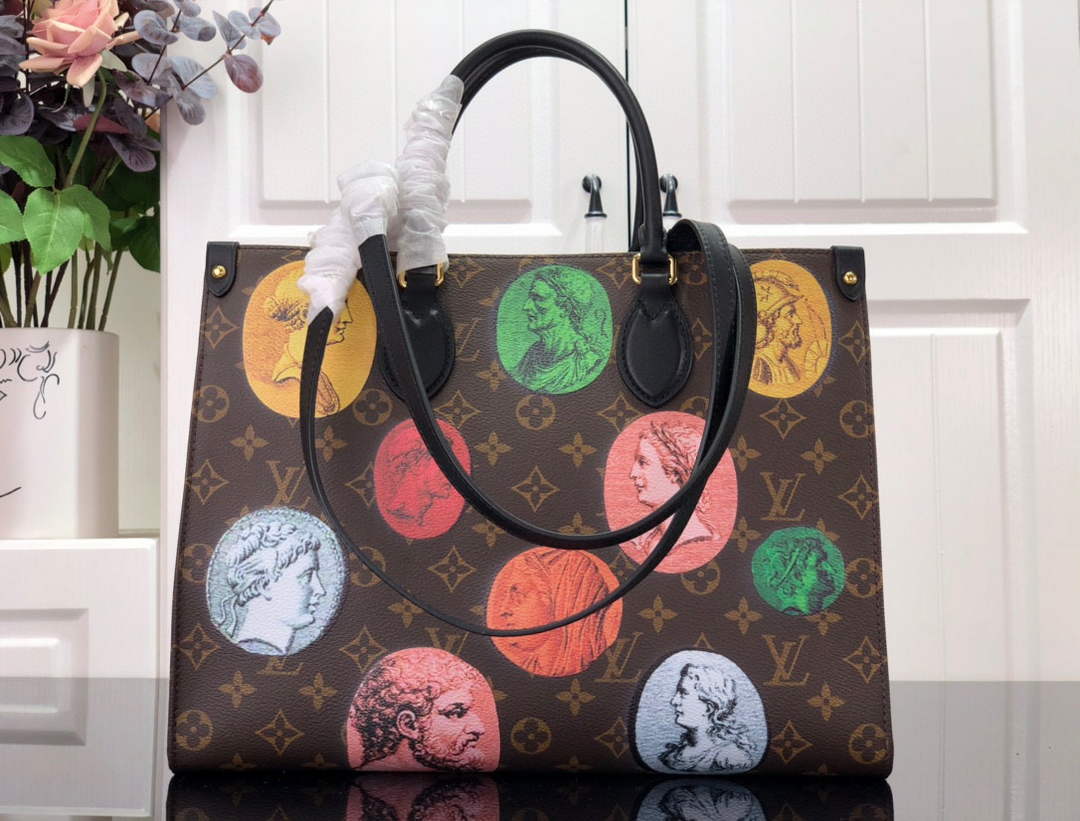 Louis Vuitton M45923 OnTheGo MM Tote bag Monogram Black