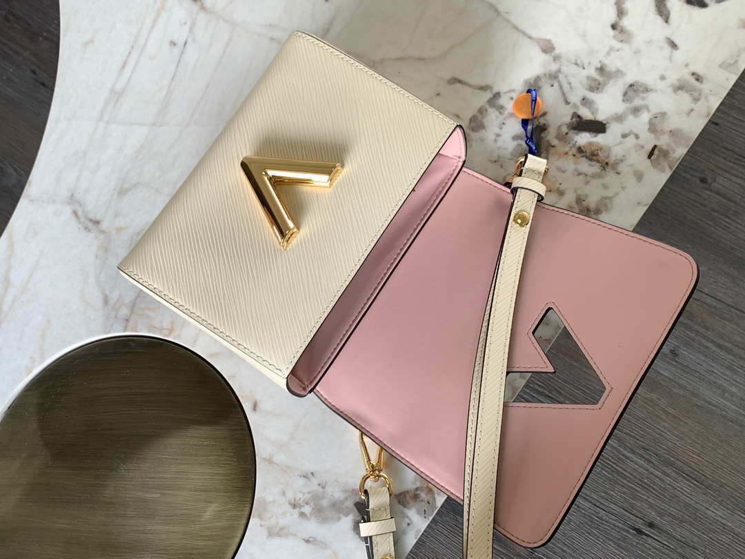 Louis Vuitton LV M20840 Twist PM Bag Epi Beige