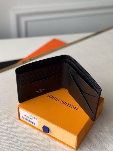 LV M69538 Louis Vuitton Multiple Wallet Epi Black