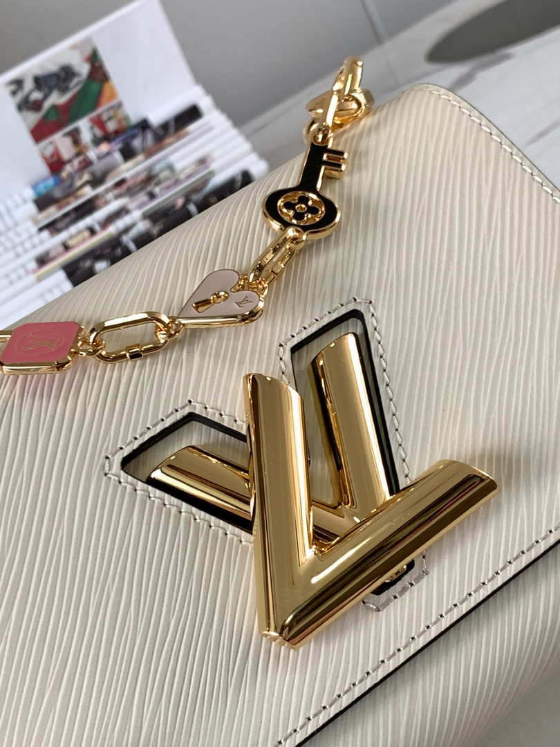 Louis Vuitton LV M20840 Twist PM Bag Epi Beige