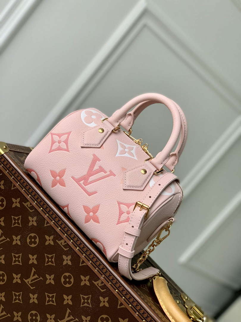 LV M46518 Louis Vuitton Speedy Bandouli��re 20 Gradient Pink